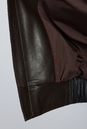 Мужская кожаная куртка из натуральной кожи с воротником 0901227-4
